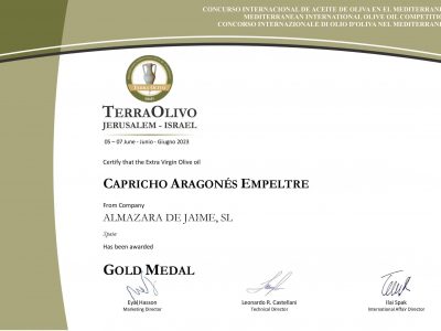 TERRA OLIVO -2023-ALMAZARA DE JAIME-GOLD MEDAL (1)